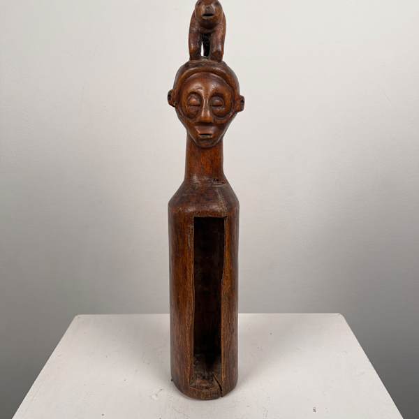 Yaka Slit Gong by Yaka culture, Image 1.