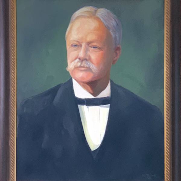 President Wm. E. Merriman by Pat Dobrinska, Image 1.