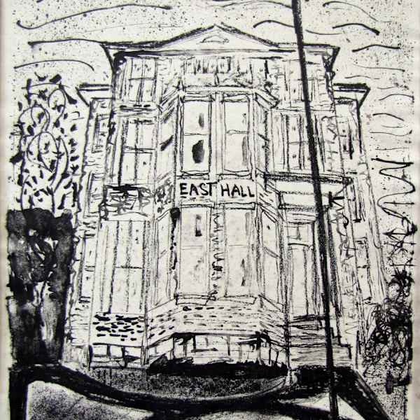 Worm's-eye View of East Hall (1/5) by Jake Megowen, Image 1.