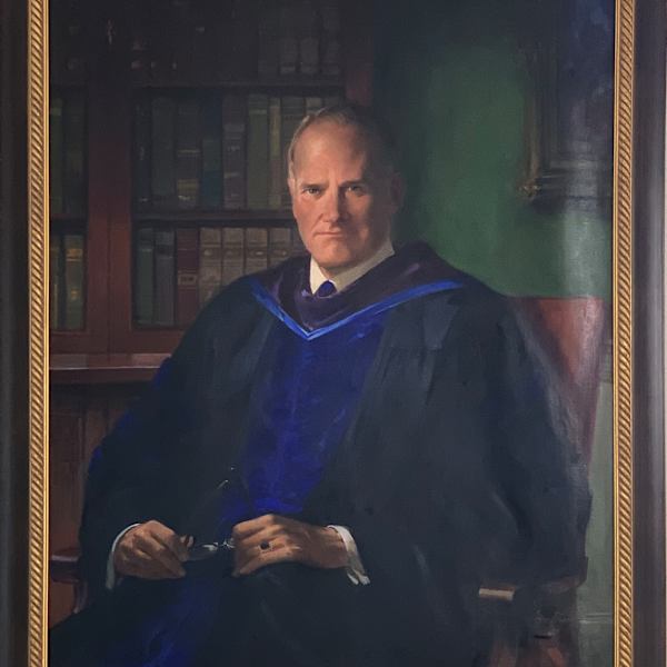 Bernard S. Adams Portrait by George Rapp, Image 1.