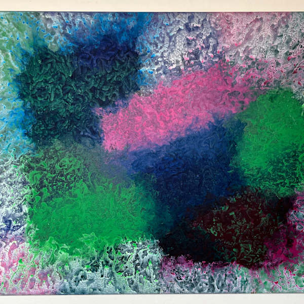 Airbrush on canvas by James B. Thompson, Image 1.