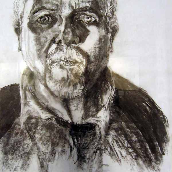 Self-Portrait in Two-Toned Sweater by Tony Ryan, Image 1.