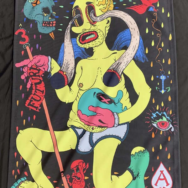 Self-Portrait of St. John the Baptist (homage to Sailor Jerry) by Zach Mory, Image 1.