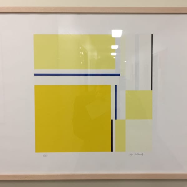 Yellow Square by Ilya Bolotowsky, Image 1.