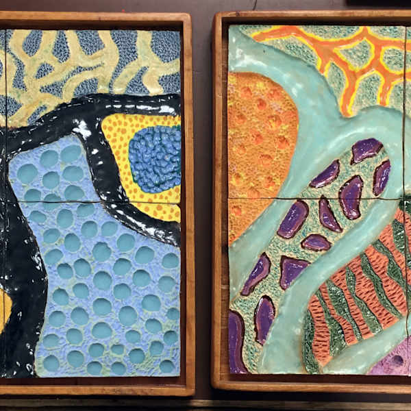 Study in Color and Texture I & II by Alison Rae Cassady, Image 1.