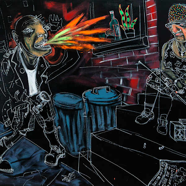 Ghetto Blaster by Joe Davis, Image 2.