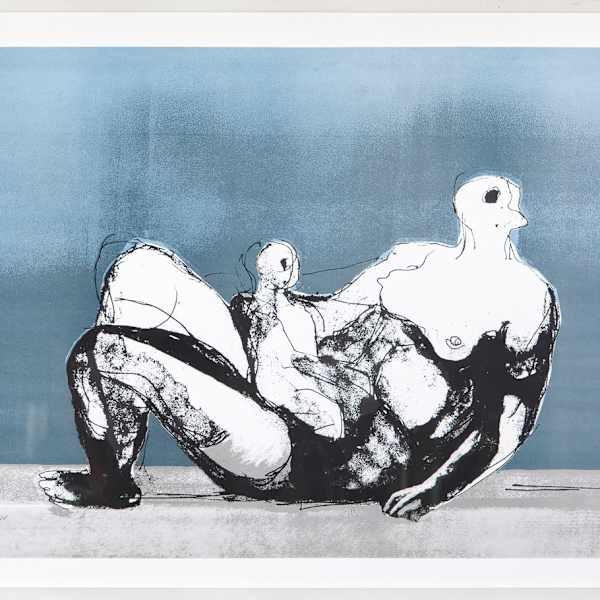 Mother & Child  XV/XXXV by Henry Moore, Image 3.
