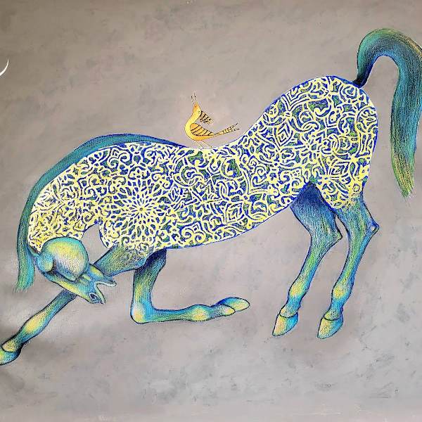Hikayat al-Ishq IV by Mazher Nizar, Image 1.