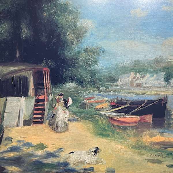 View of Bougival by After Pierre-Auguste Renoir, Image 2.