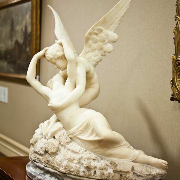 Psyche Revived by Cupid's Kiss by After Antonio Canova, Image 2.