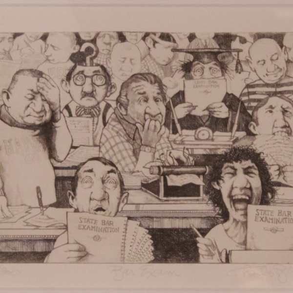 Bar Exam by Charles Bragg, Image 1.