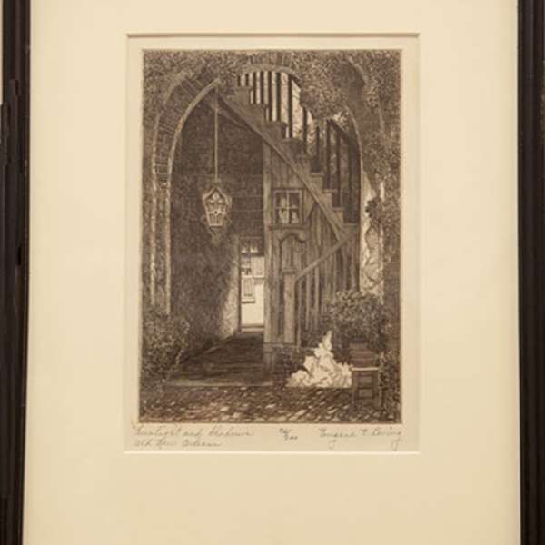 Sunlight and Shadows, Old New Orleans by Eugene Loving, Image 1.