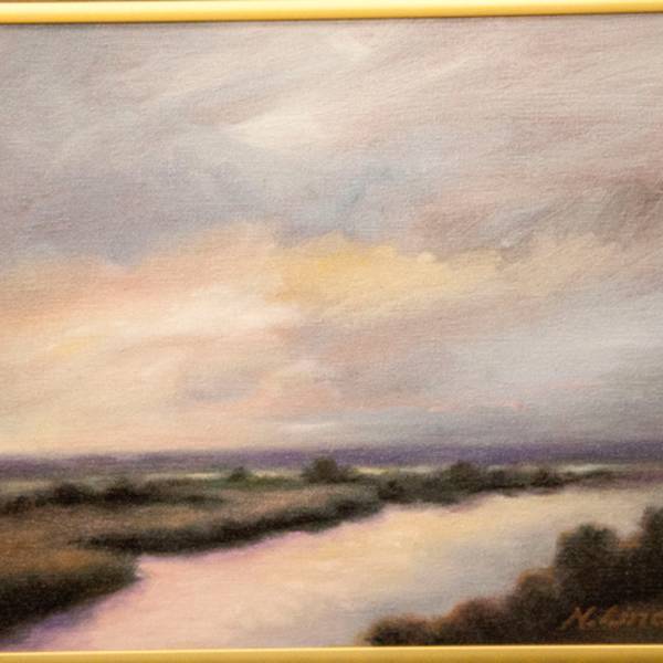 Untitled (Marsh Scene) by N. Lindsey, Image 1.