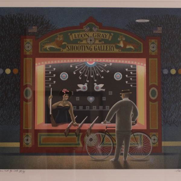 Shooting Gallery by Jan Balet, Image 1.