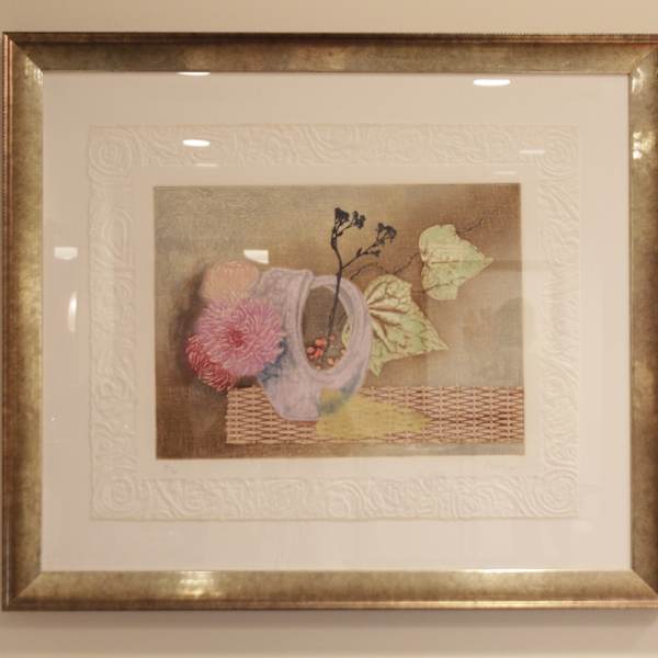 Untitled (Still life with flowers) by Rushy, Image 1.