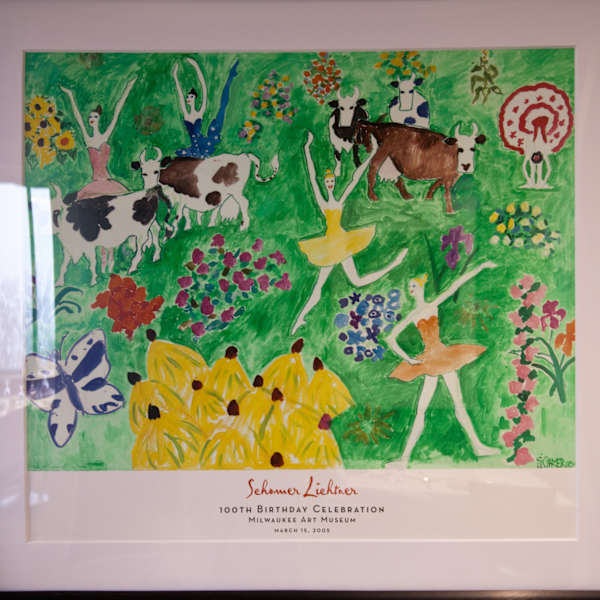 Ballet Dancers and Cows (100th Birthday Celebration) by Schomer Lichtner, Image 1.
