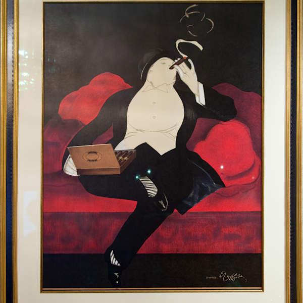 Cigar Smoker by Leonetto Cappiello, Image 1.