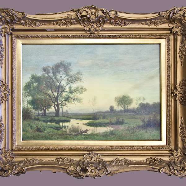 Landscape with Pond by William Crothers Fitler, Image 1.