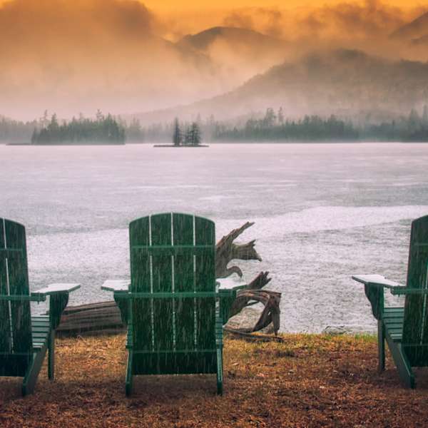 Rainy Day at the Lake by Kathryn Cormier, Image 1.