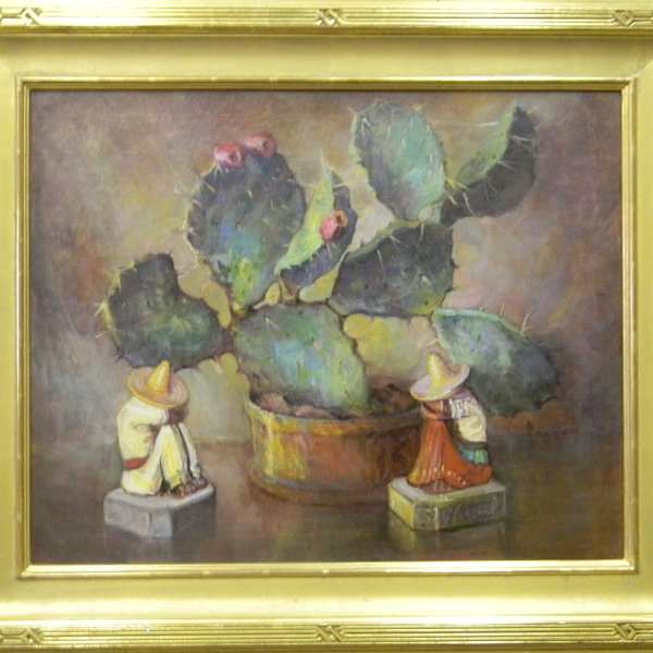 Cactus Still Life by Adele Brunet, Image 1.