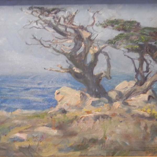 Ghost Trees/Carmel 1940 by S. Seymour Thomas, Image 1.