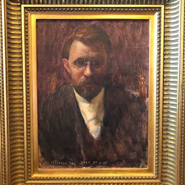 Self Portrait by Charles Courtney Curran, Image 1.