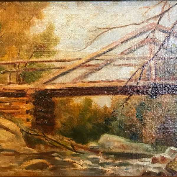 Wooden Bridge by D. Hoser, Image 1.