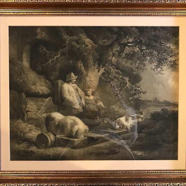 Feeding the Pigs by George Morland, Image 1.