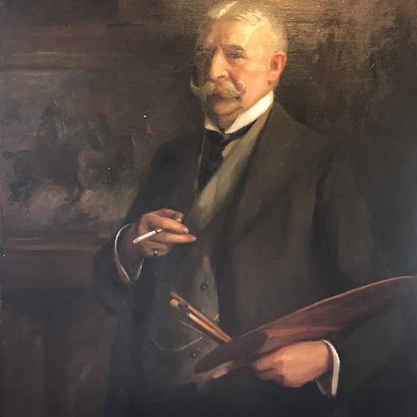Portrait of a Man by Henry Harris Brown, Image 1.