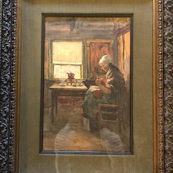Knitting by Melbourne Hardwick, Image 1.