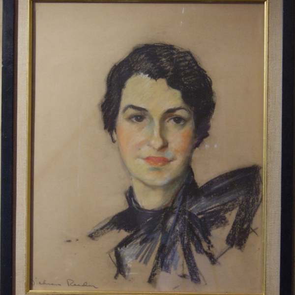 Lady in Black by Edward Dickson Reeder, Image 1.