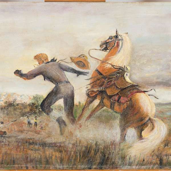 Cattle Cutting by Blanche Banner, Image 1.