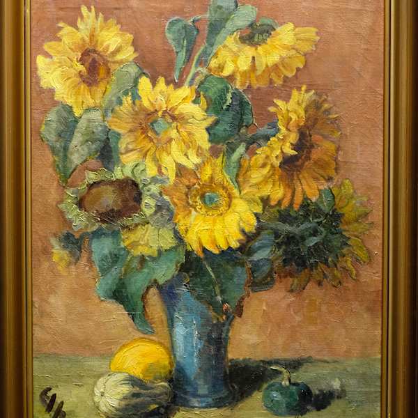 Sunflowers by Ejnar Hansen, Image 1.