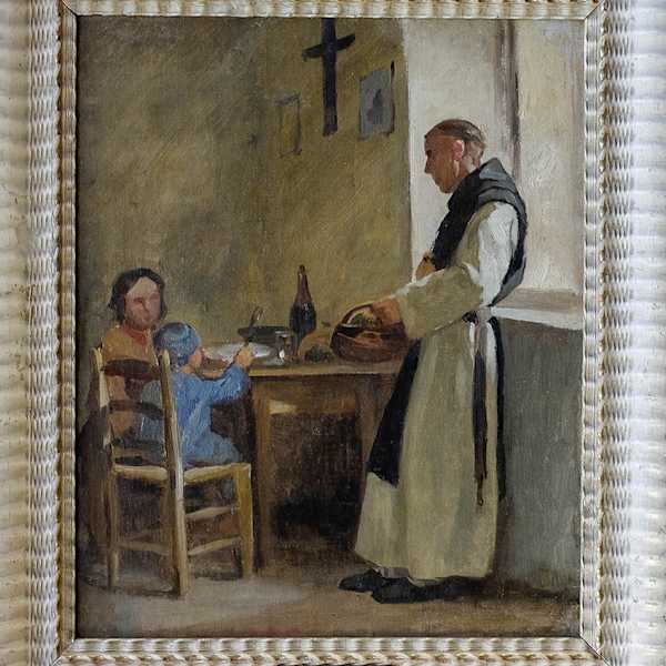 Children at Dining Table by François Bonvin, Image 1.