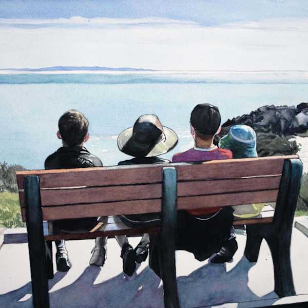 Shell Beach Bluff Trail by Debra Reynolds, Image 1.