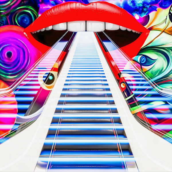 Shopping Mall Fantasy by Austin Lubetkin, Image 1.