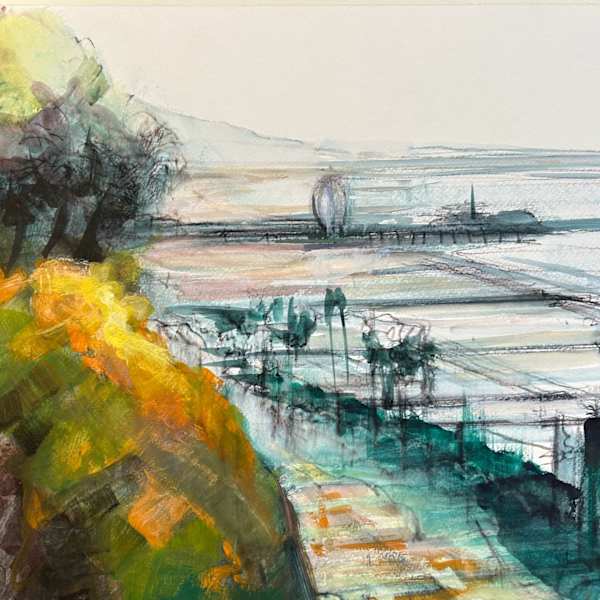 Looking out at the Ferris Wheel in Santa Monica by Shant Beudjekian, Image 10.