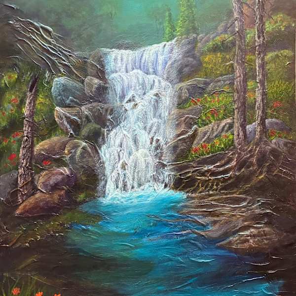 Cascading by Vivian Bloomberg, Image 1.
