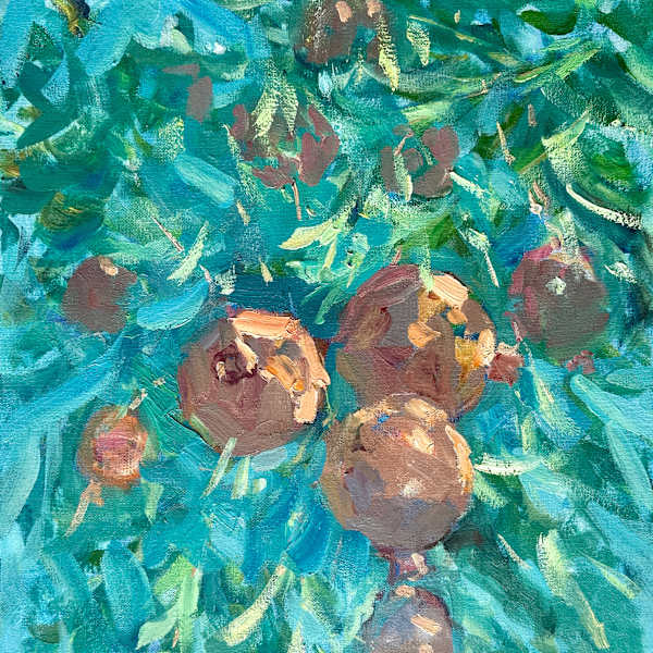 Emerald Pomegranate Dream by Irina Metz, Image 1.
