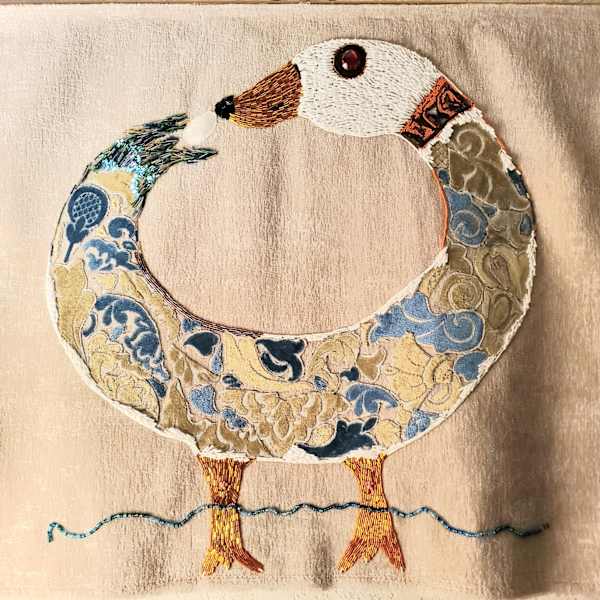 Sankofa on Tapestry by Charlotte Forté-Parnell, Image 1.