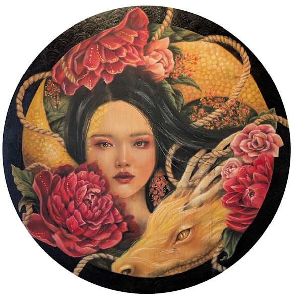 Dragon Eyes by Lisa Hirata, Image 1.