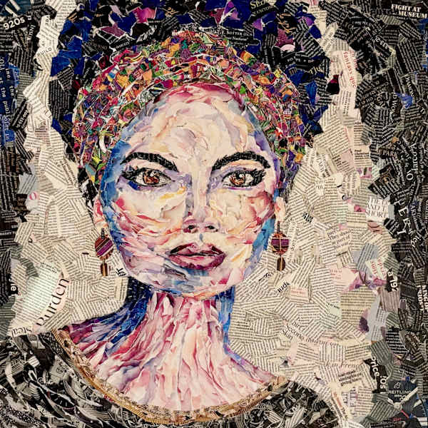 A Woman of Color by Denise Rudy, California Art League, Image 2.