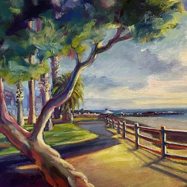 October Light (Print 1) by Sally Lamb, Image 1.