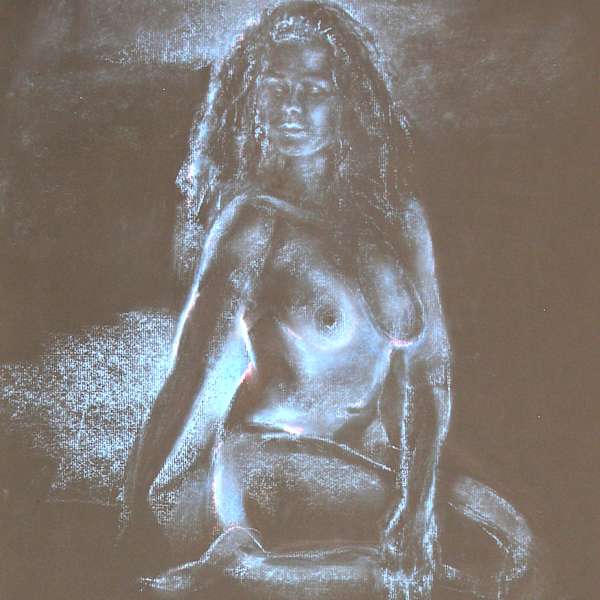 Figure in Pastel #9 by Kirk Campaña, Image 1.