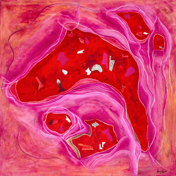 Pink And Red Dream by Angelique Glennon, Image 1.