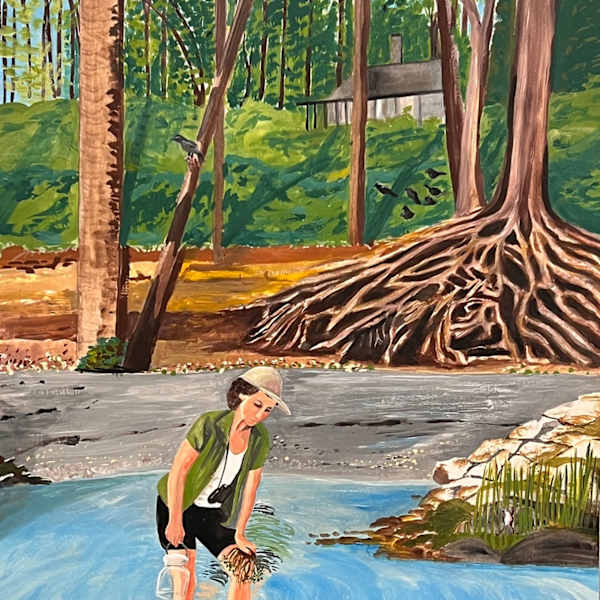 Rachel Carson Testing the Water by Wren Woodward Sarrow, Image 3.