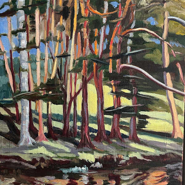 Wooded Creek, After Sorolla by Robert Zent Chew, Image 1.