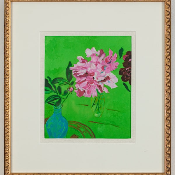 From Nature, Vase and Peonies by Lou Jordan, Image 1.