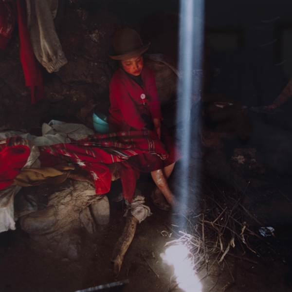 The Girl Looking at Sunlight by William Albert Allard, Image 17.
