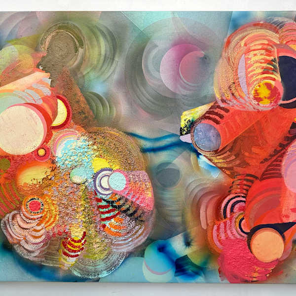 Smoke Painting Scurata #88 by Rosemarie Fiore, Image 2.